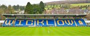 18 February 2023; A general view of Echelon Park in Aughrim before the Allianz Football League Division Four match between Wicklow and London at Echelon Park in Aughrim, Wicklow. Photo by Stephen Marken/Sportsfile