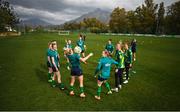 18 February 2023; Players during a Republic of Ireland women training session at Dama de Noche Football Center in Marbella, Spain. Photo by Stephen McCarthy/Sportsfile