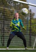 18 February 2023; Goalkeeper Courtney Brosnan during a Republic of Ireland women training session at Dama de Noche Football Center in Marbella, Spain. Photo by Stephen McCarthy/Sportsfile