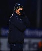 18 February 2023; Meath manager Colm O'Rourke reacts during the Allianz Football League Division Two match between Derry and Meath at Derry GAA Centre of Excellence in Owenbeg, Derry. Photo by Ben McShane/Sportsfile