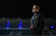 18 February 2023; Dragons head coach Dai Flanagan before the United Rugby Championship match between Leinster and Dragons at RDS Arena in Dublin. Photo by Harry Murphy/Sportsfile