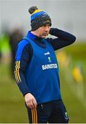 18 February 2023; Wicklow manager Oisín McConville during the Allianz Football League Division Four match between Wicklow and London at Echelon Park in Aughrim, Wicklow. Photo by Stephen Marken/Sportsfile