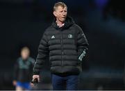 18 February 2023; Leinster head coach Leo Cullen before the United Rugby Championship match between Leinster and Dragons at RDS Arena in Dublin. Photo by Harry Murphy/Sportsfile