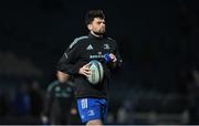 18 February 2023; Harry Byrne of Leinster before the United Rugby Championship match between Leinster and Dragons at RDS Arena in Dublin. Photo by Harry Murphy/Sportsfile