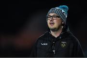 18 February 2023; Dragons head coach Dai Flanagan before the United Rugby Championship match between Leinster and Dragons at RDS Arena in Dublin. Photo by Tyler Miller/Sportsfile