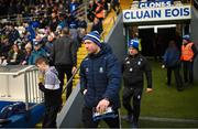 19 February 2023; Monaghan manager Vinny Corey during the Allianz Football League Division One match between Monaghan and Donegal at St Tiernach's Park in Clones, Monaghan. Photo by Ramsey Cardy/Sportsfile