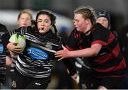 18 February 2023; Action between Arklow RFC and Dundalk RFC during the Bank of Ireland Half-Time Minis at the United Rugby Championship match between Leinster and Dragons at RDS Arena in Dublin. Photo by Tyler Miller/Sportsfile