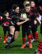 18 February 2023; Action between Arklow RFC and Dundalk RFC during the Bank of Ireland Half-Time Minis at the United Rugby Championship match between Leinster and Dragons at RDS Arena in Dublin. Photo by Tyler Miller/Sportsfile