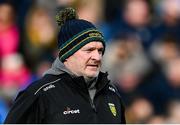 19 February 2023; Donegal head coach Aidan O'Rourke during the Allianz Football League Division One match between Monaghan and Donegal at St Tiernach's Park in Clones, Monaghan. Photo by Ramsey Cardy/Sportsfile