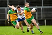 19 February 2023; Caolan McColgan of Donegal during the Allianz Football League Division One match between Monaghan and Donegal at St Tiernach's Park in Clones, Monaghan. Photo by Ramsey Cardy/Sportsfile