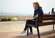 21 February 2023; Manager Vera Pauw poses for a portrait during a Republic of Ireland women training camp in Marbella, Spain. Photo by Stephen McCarthy/Sportsfile