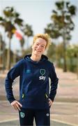 21 February 2023; Manager Vera Pauw poses for a portrait during a Republic of Ireland women training camp in Marbella, Spain. Photo by Stephen McCarthy/Sportsfile