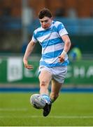 23 February 2023; Conor O'Shaughnessy of Blackrock College during the Bank of Ireland Leinster Rugby Schools Senior Cup Quarter Final match between Blackrock College and Cistercian College at Energia Park in Dublin. Photo by Harry Murphy/Sportsfile