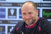 24 February 2023; Assistant coach Mike Catt during an Ireland rugby media conference at the Stadio Olimpico in Rome, Italy. Photo by Ramsey Cardy/Sportsfile
