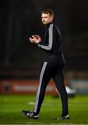 24 February 2023; Bohemians goalkeeping coach Ronan McCarthy during the SSE Airtricity Men's Premier Division match between Bohemians and Dundalk at Dalymount Park in Dublin. Photo by Stephen McCarthy/Sportsfile