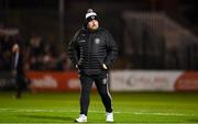 24 February 2023; Bohemians performance analyst Martin Doyle before the SSE Airtricity Men's Premier Division match between Bohemians and Dundalk at Dalymount Park in Dublin. Photo by Stephen McCarthy/Sportsfile