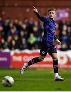 24 February 2023; Sam Curtis of St Patrick's Athletic during the SSE Airtricity Men's Premier Division match between St Patrick's Athletic and Shelbourne at Richmond Park in Dublin. Photo by Tyler Miller/Sportsfile