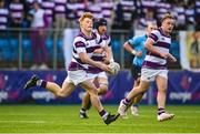 27 February 2023; Tom Murtagh of Clongowes Wood College during the Bank of Ireland Leinster Rugby Schools Senior Cup Quarter Final match between Clongowes Wood College and St Michael’s College at Energia Park in Dublin. Photo by David Fitzgerald/Sportsfile