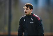 28 February 2023; Antoine Frisch during a Munster rugby squad training session at University of Limerick in Limerick. Photo by David Fitzgerald/Sportsfile