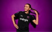 28 February 2023; Siún Murdiff poses for a portrait during a Wexford Youths squad portrait session at South East Technological University in Carlow. Photo by Eóin Noonan/Sportsfile