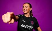 28 February 2023; Siún Murdiff poses for a portrait during a Wexford Youths squad portrait session at South East Technological University in Carlow. Photo by Eóin Noonan/Sportsfile