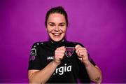 28 February 2023; Ciara Rossiter poses for a portrait during a Wexford Youths squad portrait session at South East Technological University in Carlow. Photo by Eóin Noonan/Sportsfile