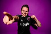 28 February 2023; Ciara Rossiter poses for a portrait during a Wexford Youths squad portrait session at South East Technological University in Carlow. Photo by Eóin Noonan/Sportsfile