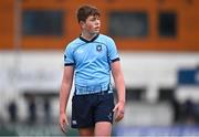 28 February 2023; Joe Kennedy of St Michael's College during the Bank of Ireland Leinster Schools Junior Cup Quarter Final match between Castleknock College v St Michael’s College at Energia Park in Dublin. Photo by Ben McShane/Sportsfile