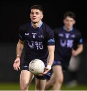 2 March 2023; Kevin Swayne of SETU Carlow during the Electric Ireland Higher Education GAA Freshers Football 2 Final match between South East Technological University Carlow and Technological University of the Shannon: Midlands at South East Technological University Sports Complex in Carlow. Photo by Stephen McCarthy/Sportsfile