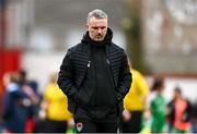 4 March 2023; Cork City manager Danny Murphy after the SSE Airtricity Women's Premier Division match between Shelbourne and Cork City at Tolka Park in Dublin. Photo by Eóin Noonan/Sportsfile