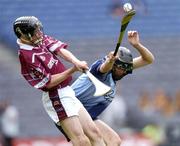 13 June 2004; Ronan Whelan, Westmeath, in action against Simon Daly, Dublin. Guinness Leinster Senior Hurling Championship Quarter-Final, Dublin v Westmeath, Croke Park, Dublin. Picture credit; Ray McManus / SPORTSFILE