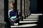 14 June 2004; Irish athlete Gillian O'Sullivan, who took a break from her preparations for the forthcoming Athens Olympic Games, pictured at the launch of this year's Lucozade Sport Athletics Association of Ireland Juvenile Track and Field Championships at the National Museum of Ireland, Collins Barracks, Dublin. Picture credit; Brendan Moran / SPORTSFILE