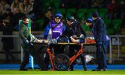 10 March 2023; Finlay Burgess of Scotland is strechered off during the U20 Six Nations Rugby Championship match between Scotland and Ireland at Scotstoun Stadium in Glasgow, Scotland. Photo by Brendan Moran/Sportsfile