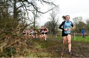 11 March 2023; Katie Graham of Portadown College, Armagh, competing in the intermediate girls 3500m during the 123.ie All-Ireland Schools Cross Country Championships at SETU Sports Campus in Carriganore, Waterford. Photo by David Fitzgerald/Sportsfile