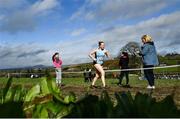 11 March 2023; Bethany Johnston of Strathearn School, Antrim, competing in the senior girls  3500m during the 123.ie All-Ireland Schools Cross Country Championships at SETU Sports Campus in Carriganore, Waterford. Photo by David Fitzgerald/Sportsfile