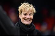 18 March 2023; Republic of Ireland manager Vera Pauw during the SSE Airtricity Women's Premier Division match between Shelbourne and Shamrock Rovers at Tolka Park in Dublin. Photo by Tyler Miller/Sportsfile