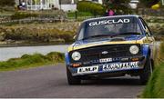19 March 2023; Daniel McKenna and Andrew Grennan in their Ford Escort Mk2 during The Clonakilty Park Hotel West Cork Rally Round 2 of the Irish Tarmac Rally Championship in Clonakilty, Cork. Photo by Philip Fitzpatrick/Sportsfile