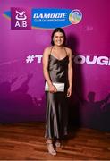 25 March 2023; Reitseal Kelly of Sarsfields, Galway on arrival to the AIB Camogie Club Player Awards 2023 at Croke Park in Dublin. Photo by David Fitzgerald/Sportsfile