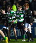 24 March 2023; Action from the Half-time Minis match between Longford RFC and Naas RFFC at the United Rugby Championship match between Leinster and DHL Stormers at the RDS Arena in Dublin. Photo by Tyler Miller/Sportsfile