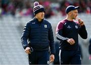 26 March 2023; Galway manager Cathal Murray before the Very Camogie League Division 1A match between Kilkenny and Galway at Páirc Ui Chaoimh in Cork. Photo by Eóin Noonan/Sportsfile