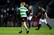 24 March 2023; Action from the Bank of Ireland half-time minis match between Longford RFC and Naas RFC at the United Rugby Championship match between Leinster and DHL Stormers at the RDS Arena in Dublin. Photo by Stephen McCarthy/Sportsfile