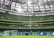 26 March 2023; A general view during a France training sesson at Aviva Stadium in Dublin. Photo by Stephen McCarthy/Sportsfile