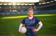 28 March 2023; Clare ladies footballer, Laurie Ryan, pictured today as Glenveagh launched the 2023 Gaelic4Girls programme. To mark the launch, Glenveagh is giving all clubs involved the chance to be in with the chance of winning a training session with one of their four Gaelic4Girls ambassadors. To enter, people simply need to post their best team photo from their club account on Instagram or Facebook and tag the LGFA and Glenveagh with the hashtag #G4Gskills. More details about the competition are available here: http://bit.ly/3nn77ad. Photo by Ramsey Cardy/Sportsfile