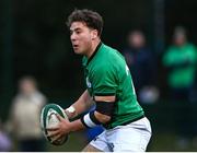 26 March 2023; Jack Murphy of Ireland during the Under-19 Rugby International match between Ireland and Japan at Lakelands Park in Dublin. Photo by Harry Murphy/Sportsfile