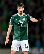 26 March 2023; Paddy McNair of Northern Ireland during the UEFA EURO 2024 Championship Qualifier match between Northern Ireland and Finland at National Stadium at Windsor Park in Belfast. Photo by Ramsey Cardy/Sportsfile