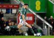 26 March 2023; Craig Cathcart of Northern Ireland during the UEFA EURO 2024 Championship Qualifier match between Northern Ireland and Finland at National Stadium at Windsor Park in Belfast. Photo by Ramsey Cardy/Sportsfile