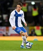 26 March 2023; Robert Taylor of Finland during the UEFA EURO 2024 Championship Qualifier match between Northern Ireland and Finland at National Stadium at Windsor Park in Belfast. Photo by Ramsey Cardy/Sportsfile