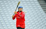 26 March 2023; Molly Lynch of Cork during the Very Camogie League Division 1A match between Kilkenny and Galway at Páirc Ui Chaoimh in Cork. Photo by Eóin Noonan/Sportsfile