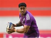 28 March 2023; Malakai Fekitoa during a Munster Rugby squad training session at Thomond Park in Limerick. Photo by Harry Murphy/Sportsfile