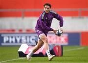 28 March 2023; Joey Carbery during a Munster Rugby squad training session at Thomond Park in Limerick. Photo by Harry Murphy/Sportsfile